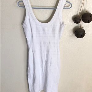 Forever 21 white bodycon  dress